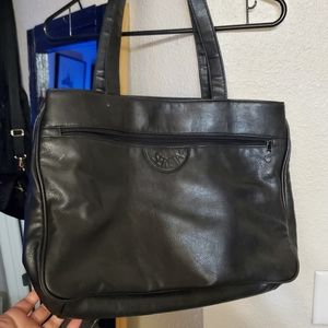 Sereta brand leather tote bag